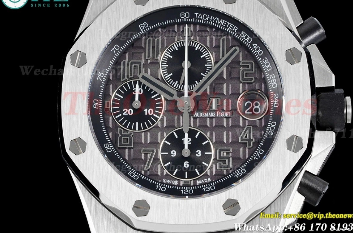 42mm APF Oak Offshore Royal A3126 LE Grey SS Num 0301